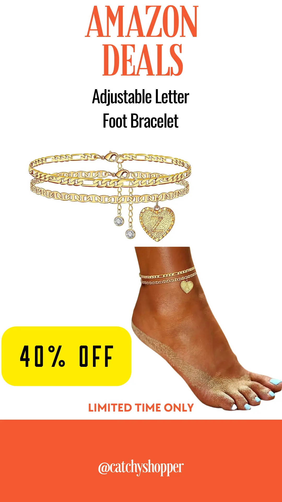 Adjustable Foot Bracelet