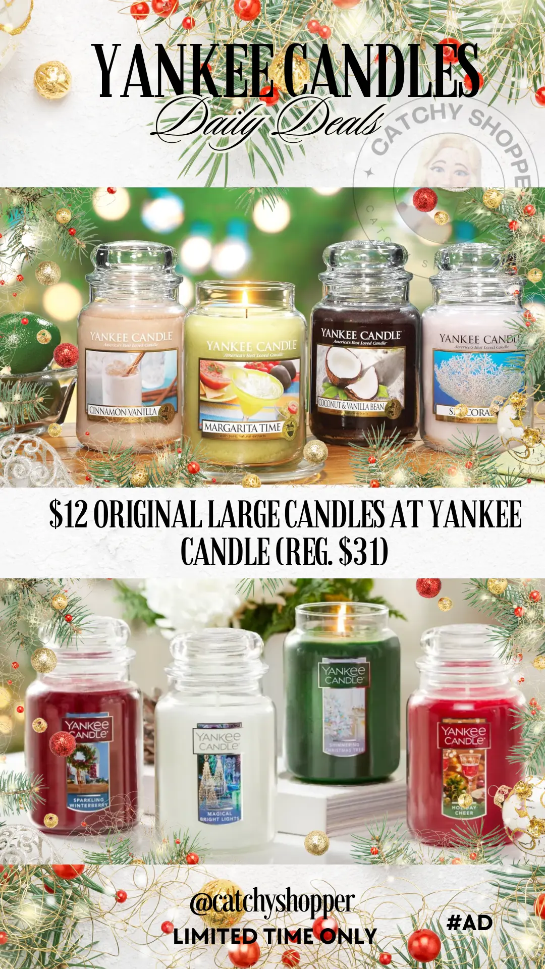 This Popular Yankee Candle for Christmas Is on Sale at
